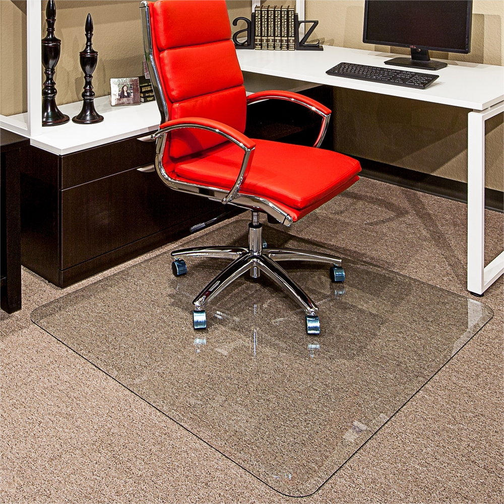 Office Chair Mat for Hardwood and Tile Floor Transparent Chair Mat