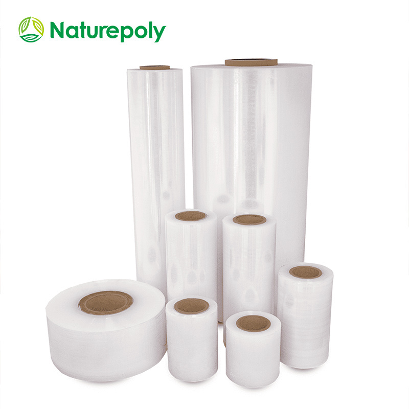 Biodegradable Polylactic Acid PLA Transparent Film BOPLA Compostable Laminating Film Roll for Food Packaging