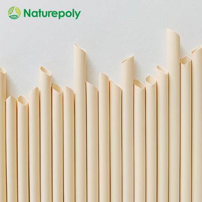 Free Sample Eco Friendly Compostable Biodegradable Drinking Straws Disposable Natural Plant Bamboo Fiber Boba Straws