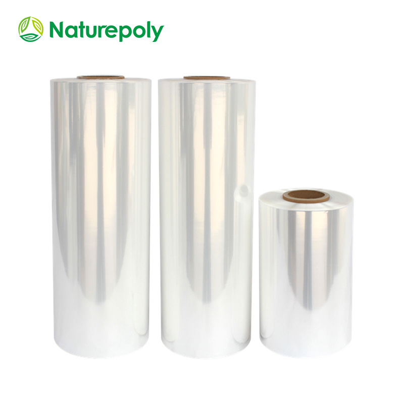 Biodegradable Polylactic Acid PLA Transparent Film BOPLA Compostable Laminating Film Roll for Food Packaging