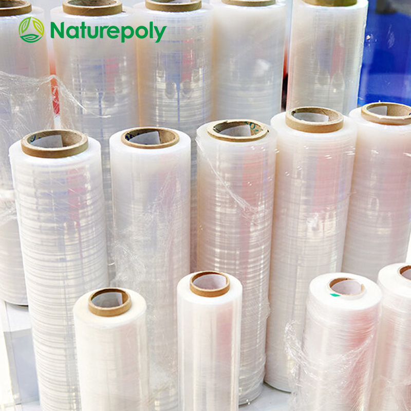 Biodegradable Polylactic Acid PLA Transparent Film BOPLA Compostable Laminating Film Roll for Food Packaging