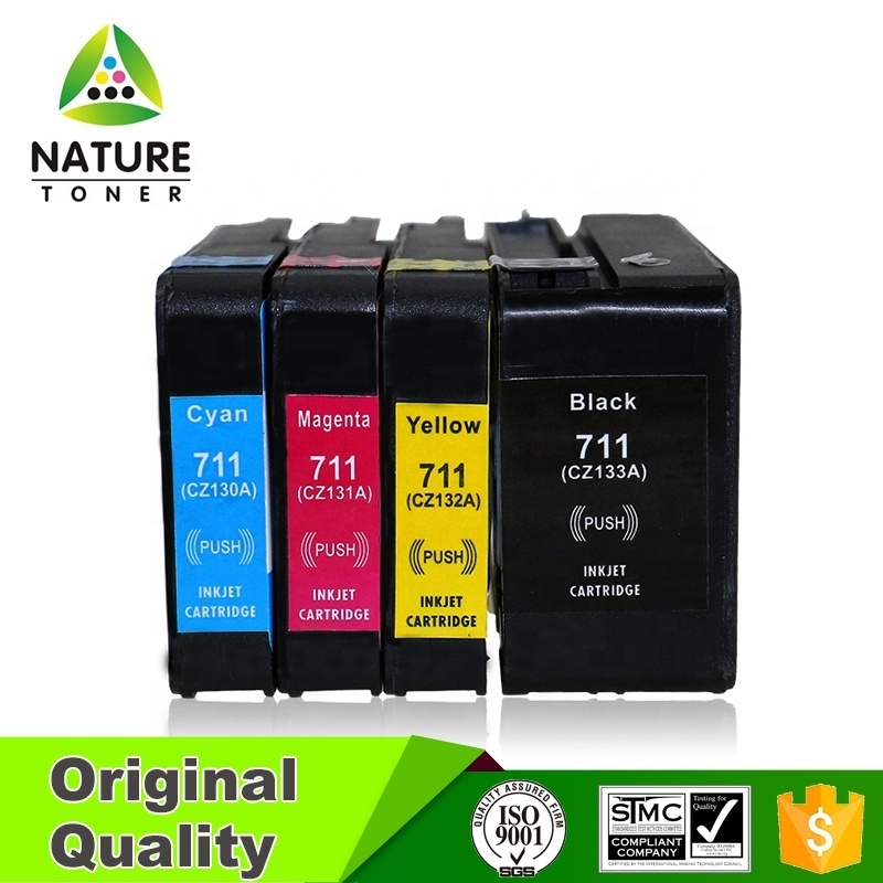 No.  711 compatible ink cartridge CZ130A CZ131A CZ132A CZ133A for HP Designjet T120 ,T520