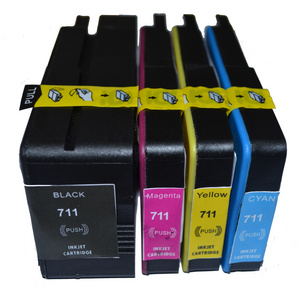 No.  711 compatible ink cartridge CZ130A CZ131A CZ132A CZ133A for HP Designjet T120 ,T520