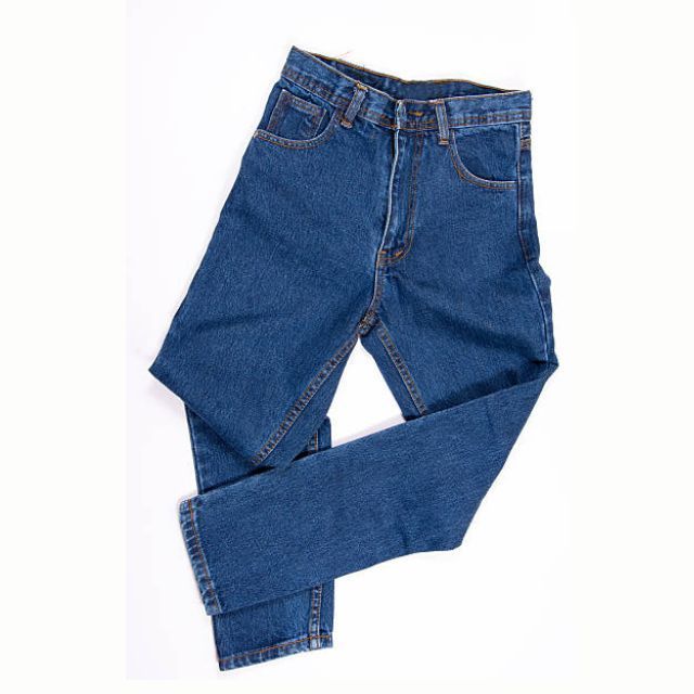 Denim Mens Clothing Overalls Wholesale Factory Sky Blue Wash Selvedge Jean Biker Mid Rise Pants Wide Custom Baggy Men's Jeans