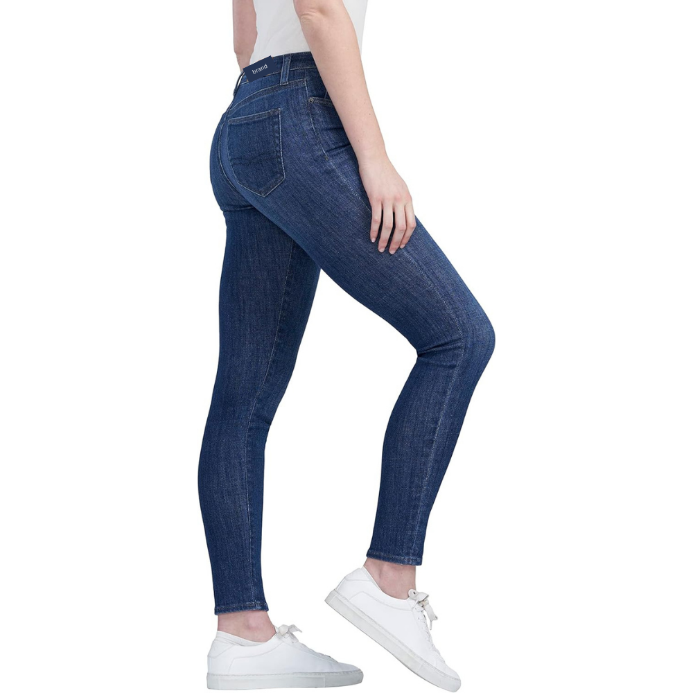 Tight Jeans Lady Jean 249 Crumple up High Waisted Young Girls Women Casual Pants Quantity XXL  Cotton Skinny Spandex Denim Jeans