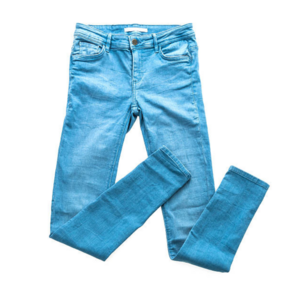 Denim Overalls Custom Selvedge Men's Baggy Jeans Pants Boys Pant Straight Slim Fit Mid Rise Sky Blue Cheap Price Supplier Jeans