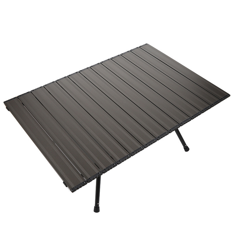 2023 new Black Color Outdoor Lightweight Aluminum Folding Camping Table