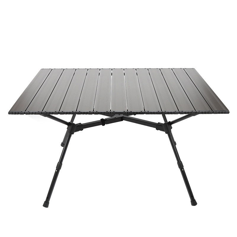 2023 new Black Color Outdoor Lightweight Aluminum Folding Camping Table