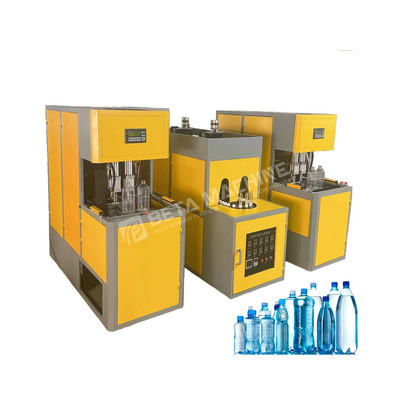 Semi Automatic Plastic PET Bottle Making Machine 2 Cavities Plastic Bottle Blowing Machine