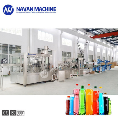 Soft Drink Production Line Soda/ Sparking Water Bottling Machine Carbonated Soft Drink Filling Machine