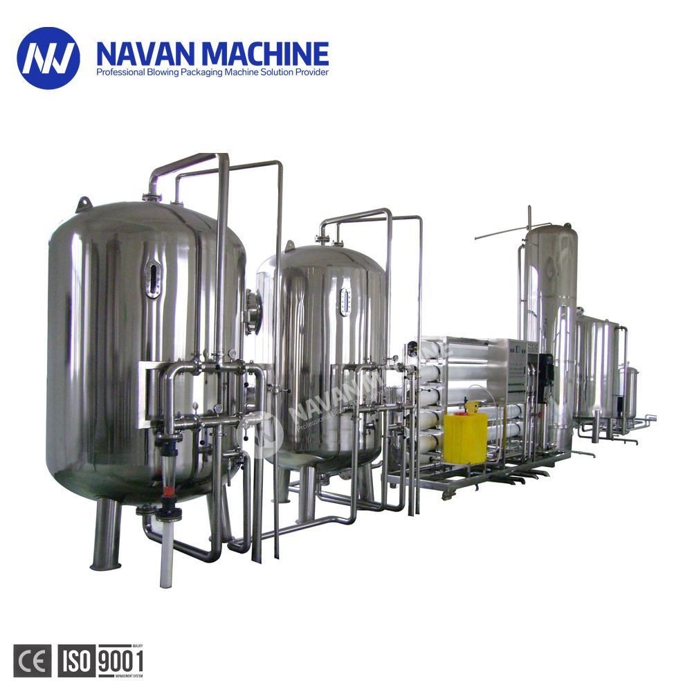 Full Set Complete Automatic PET Plastic Small Bottle Drinking Mineral Water Production Line / Bottle Water Filling Machine