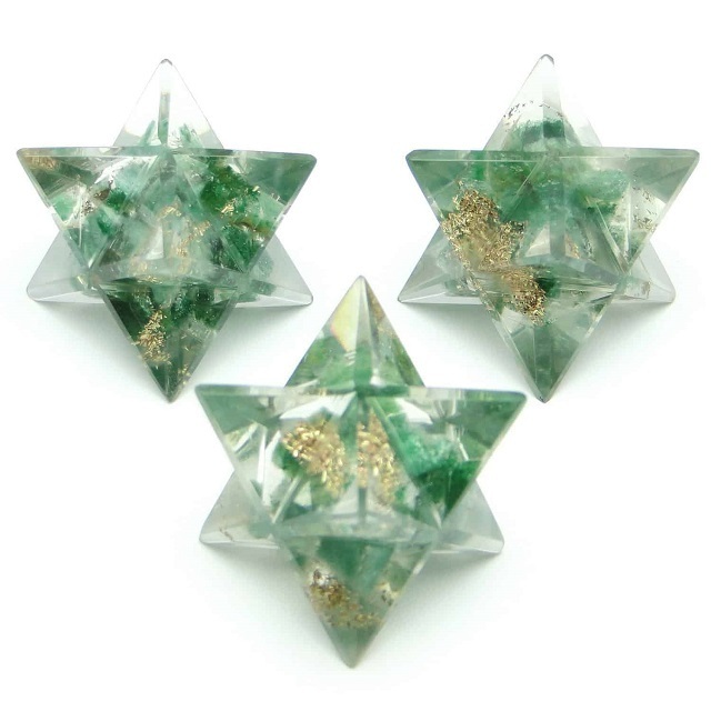 Beautiful Crystals Ruby Zoisite Orgonite Merkaba Star Spiritual Gemstone Orgone Merkaba Star For Bulk : Wholesaler