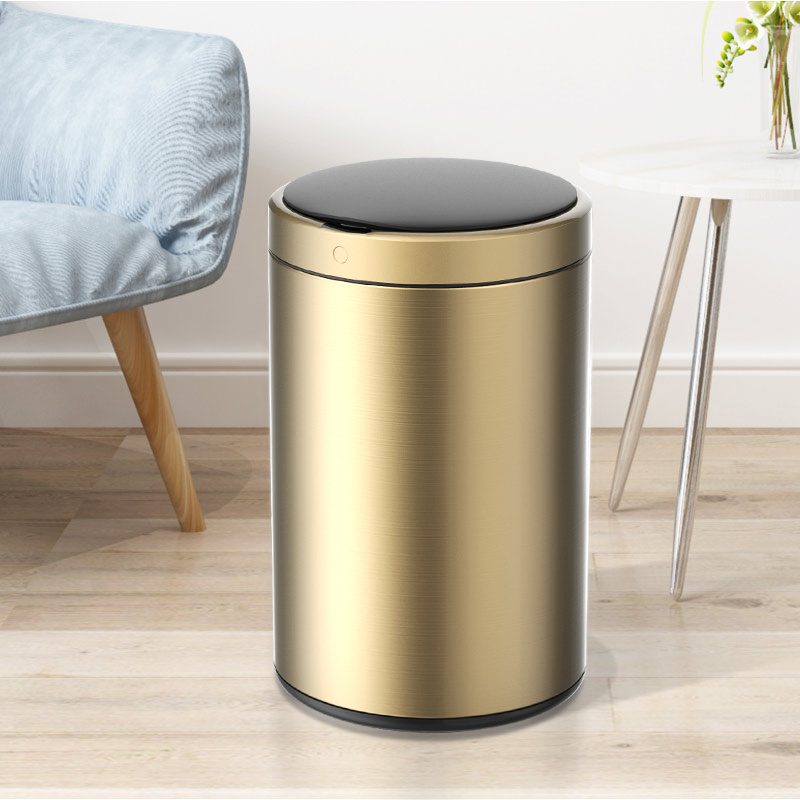 ZY-12L 3Gallon  Auto Sensor Dustbin Smart Trash Can Garbage Can Touchless Household Trash Can Waterproof Waste Bin