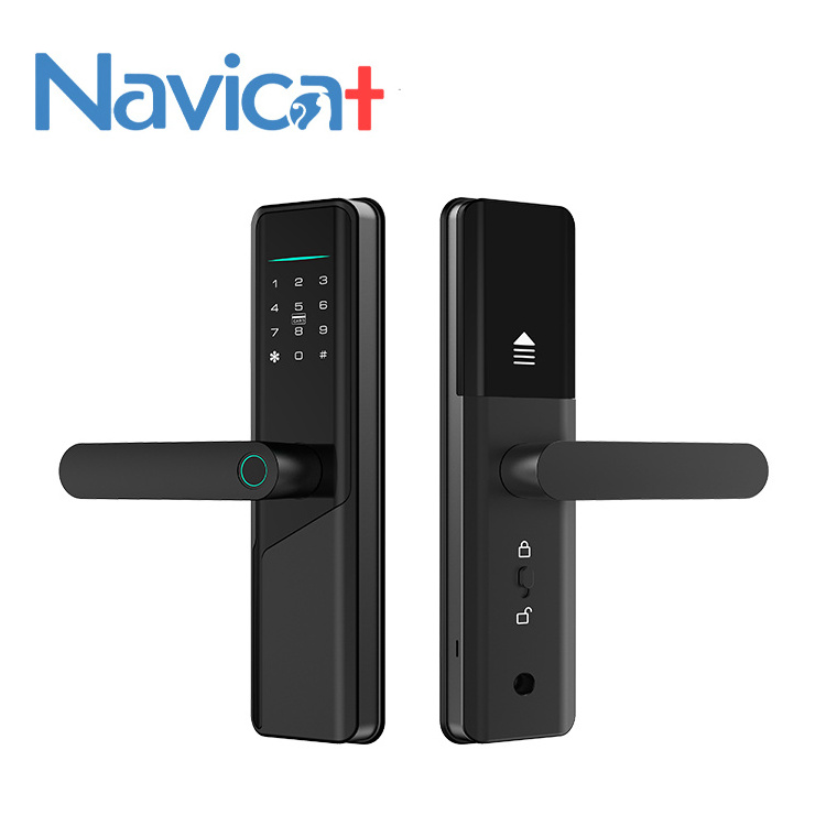 Home Apartment Smart Digital Electronic Security Password Card Key USB Smart Door Lock With Fingerprint Without App Remote Contr