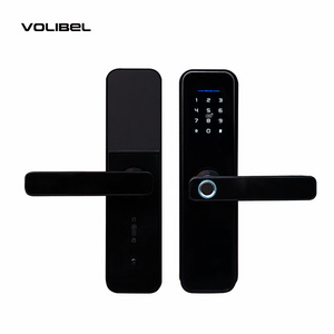 Biometric Keyless X5 Security Digital Fingerprint Locks Password Wifi Tuya App Zigbee3.0 Remote Smart Door Lock