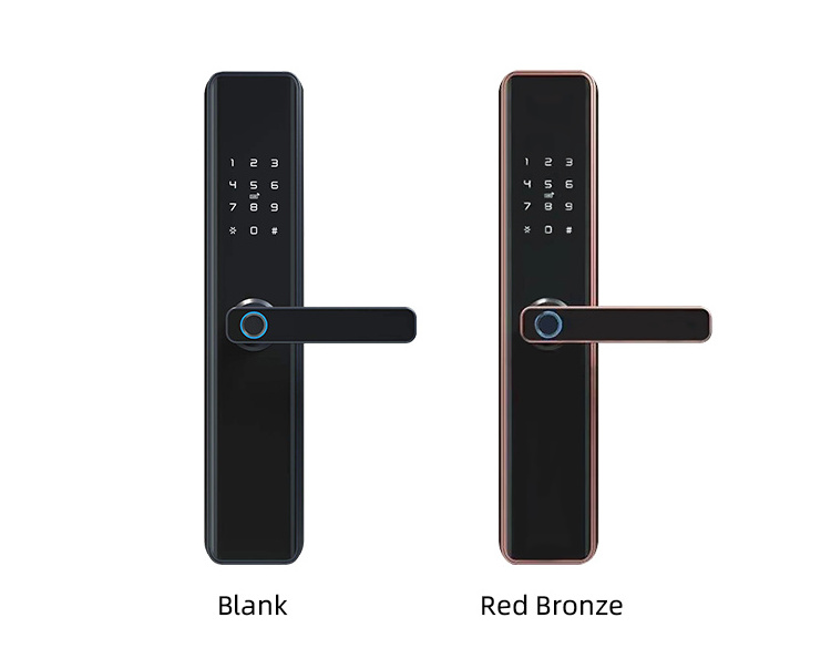 Smart Lock M1 Smart Home System Full Automatic Security Door Lock Electric Keyless Digital Fingerprint Combination Smart Lock