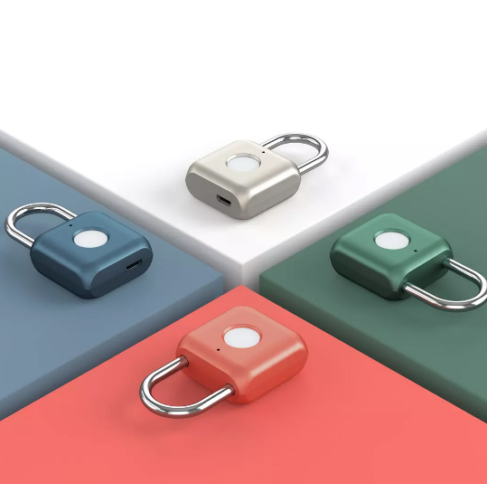 Navicat New Arrival Biometric Security Smart Padlock Best Safe Waterproof Suitcase Pad Lock Fingerprint Cerraduras Inteligentes