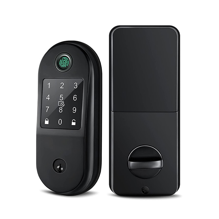 Smart Deadbolt Door Lock Keyless Entry Auto Lock Remote Share App Control Smart Lock for Home Office Apartment