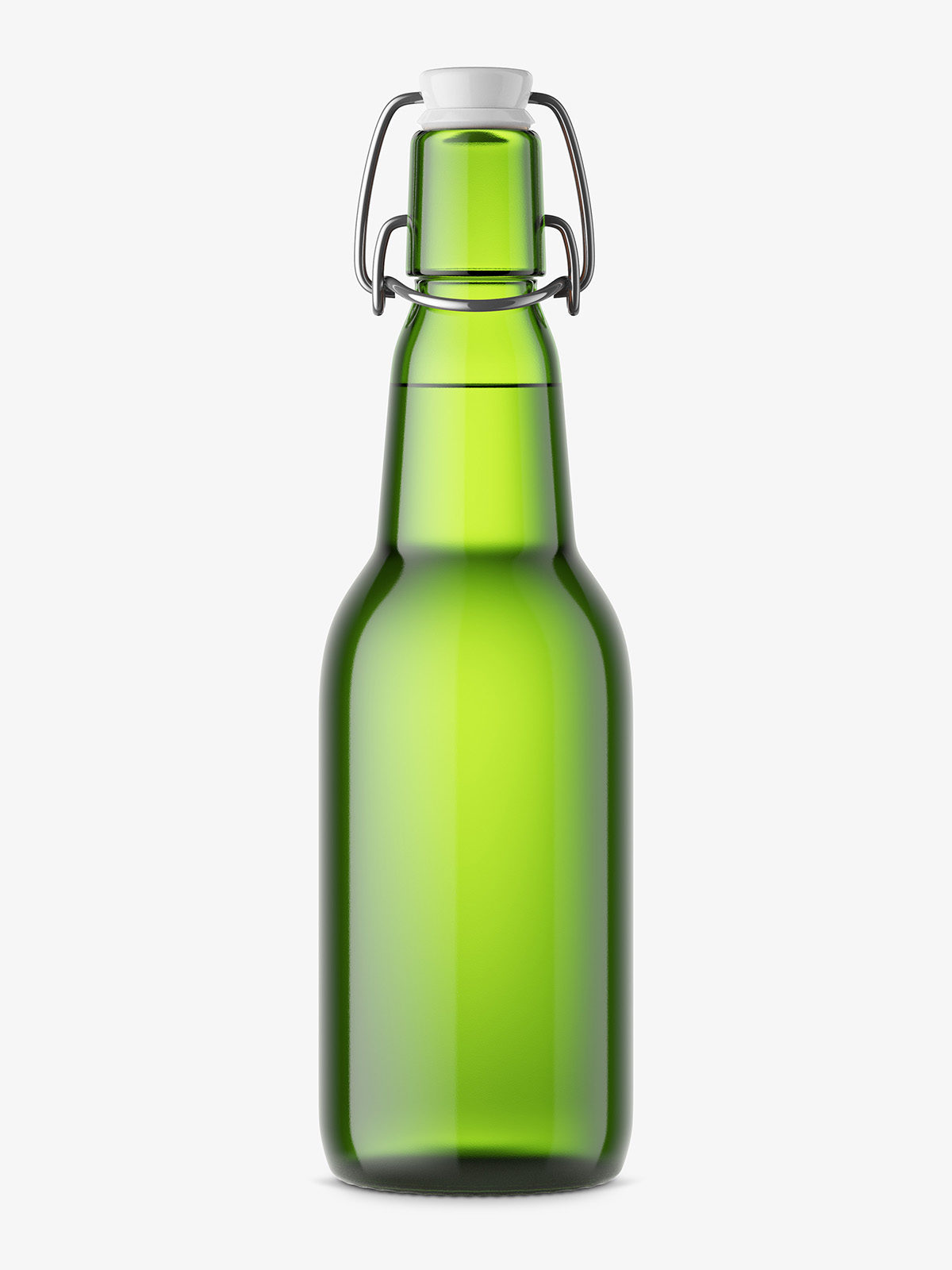 In Stock 330ml 500ml 1 Litre Empty Grolsch Large Green Beer Glass Bottle with Swing Top