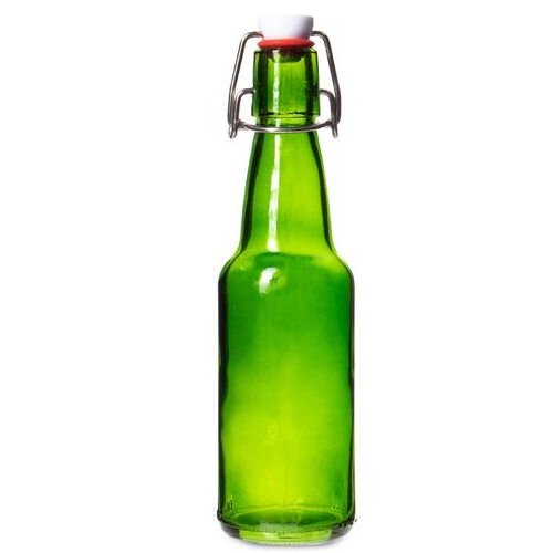 In Stock 330ml 500ml 1 Litre Empty Grolsch Large Green Beer Glass Bottle with Swing Top