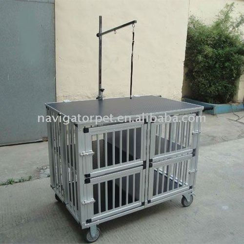 Aluminum Dog Show Trolley, Aluminum Pet Show Trolley