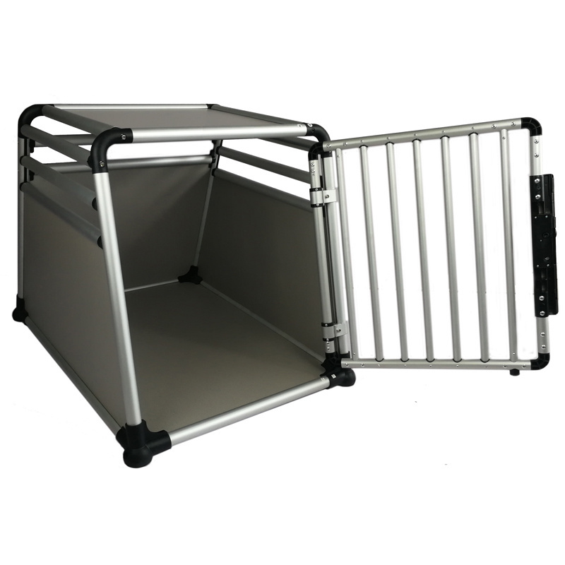 Aluminium Dog Car Crate Pet Crate