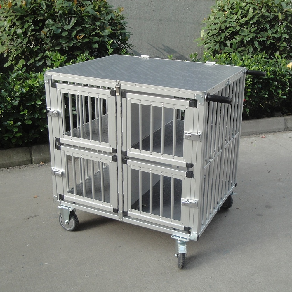 Aluminum Dog Show Trolley, Aluminum Pet Show Trolley