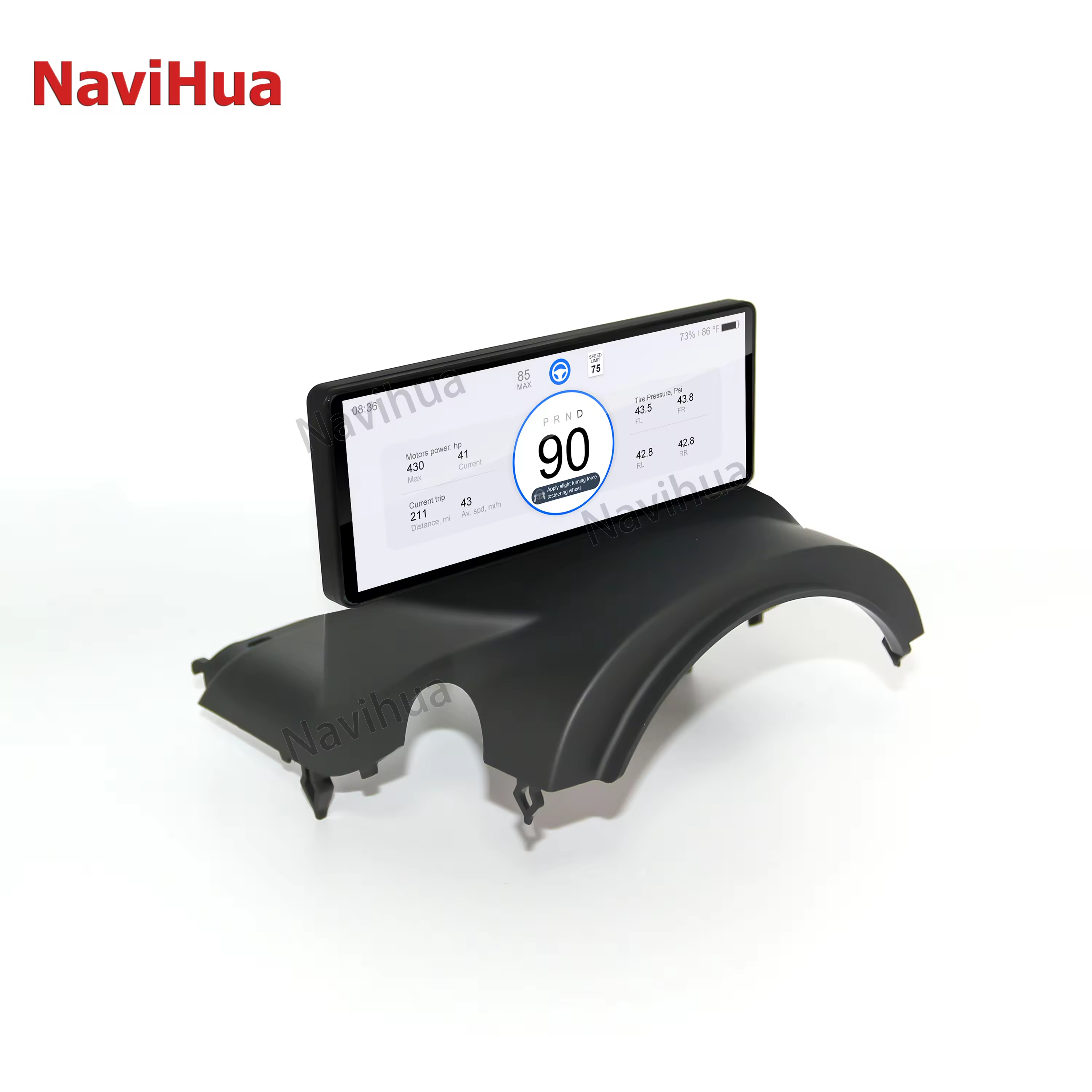 NaviHua Latest 5 inch Virtual cockpit for Tesla Model 3/Y Interior kit Upgrade Accessories Auto Car Dashboard