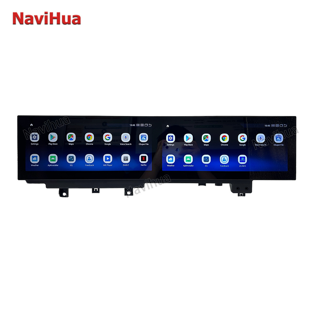 NaviHua  Autoradio Audio Old to New Android System For BMW X5 E70 F15 X6 E71 F16 2014 2017  24.6inch Screen Multimedia Player