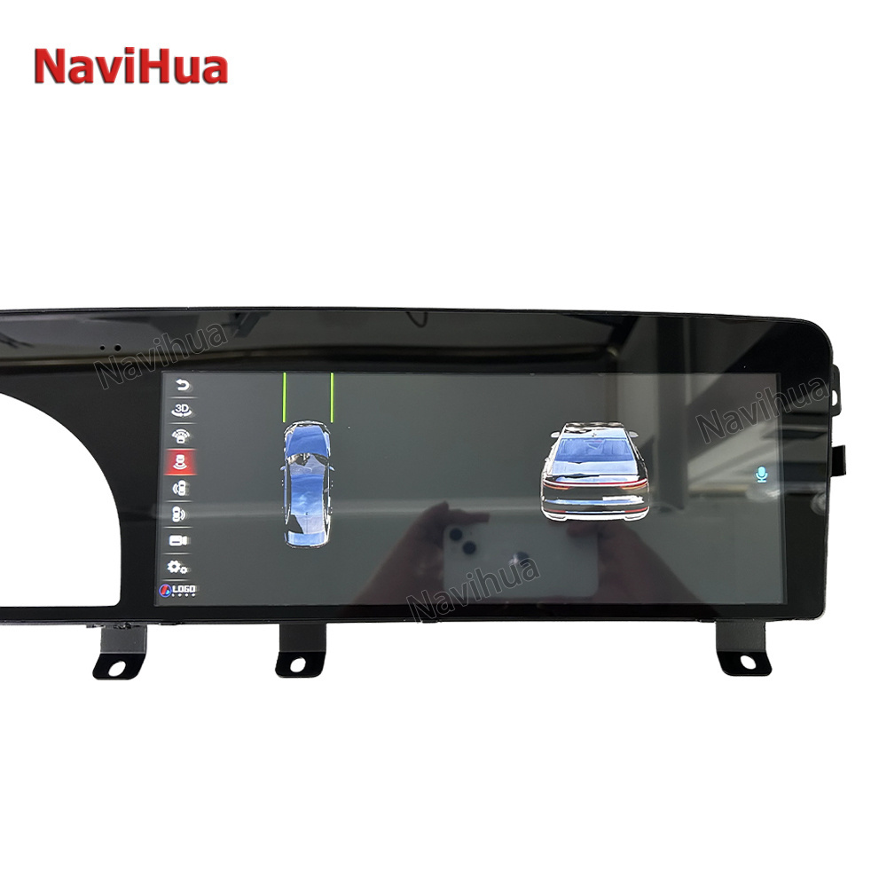 NaviHua Android Car DVD GPS Navigation Twin Screen Multimedia Player Car Stere Radio for Mercedes Benz S Class W221 Auto Carplay