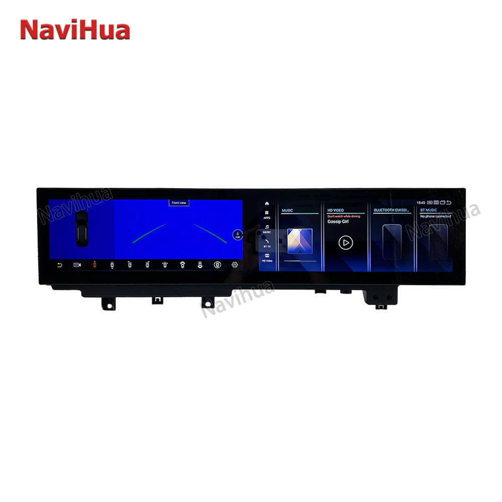 NaviHua  Autoradio Audio Old to New Android System For BMW X5 E70 F15 X6 E71 F16 2014 2017  24.6inch Screen Multimedia Player