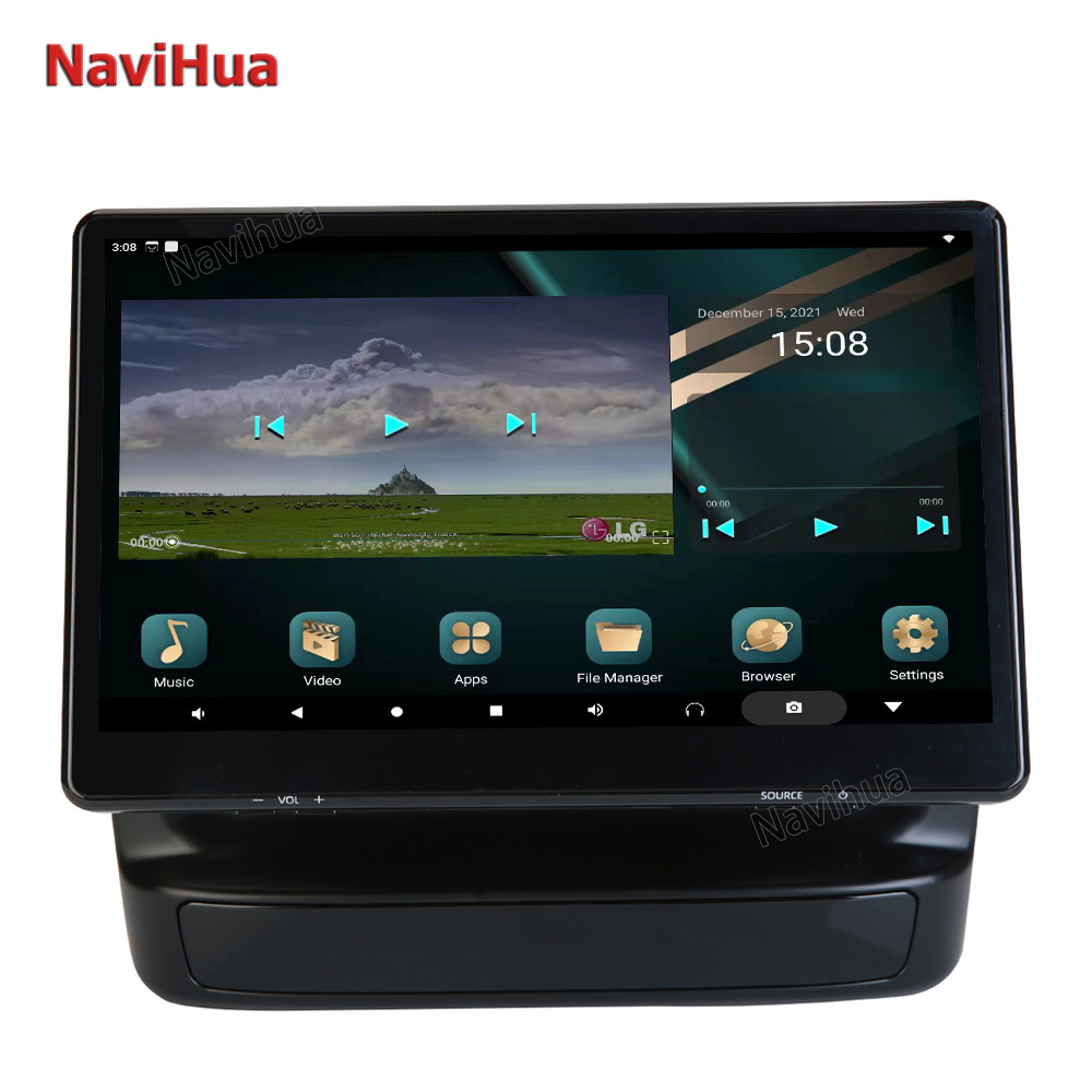 NaviHua For Toyota Land Cruiser Prado Lexus Multimedia Android Car Headrest Monitor Rear Seat Entertainment System New Upgrade