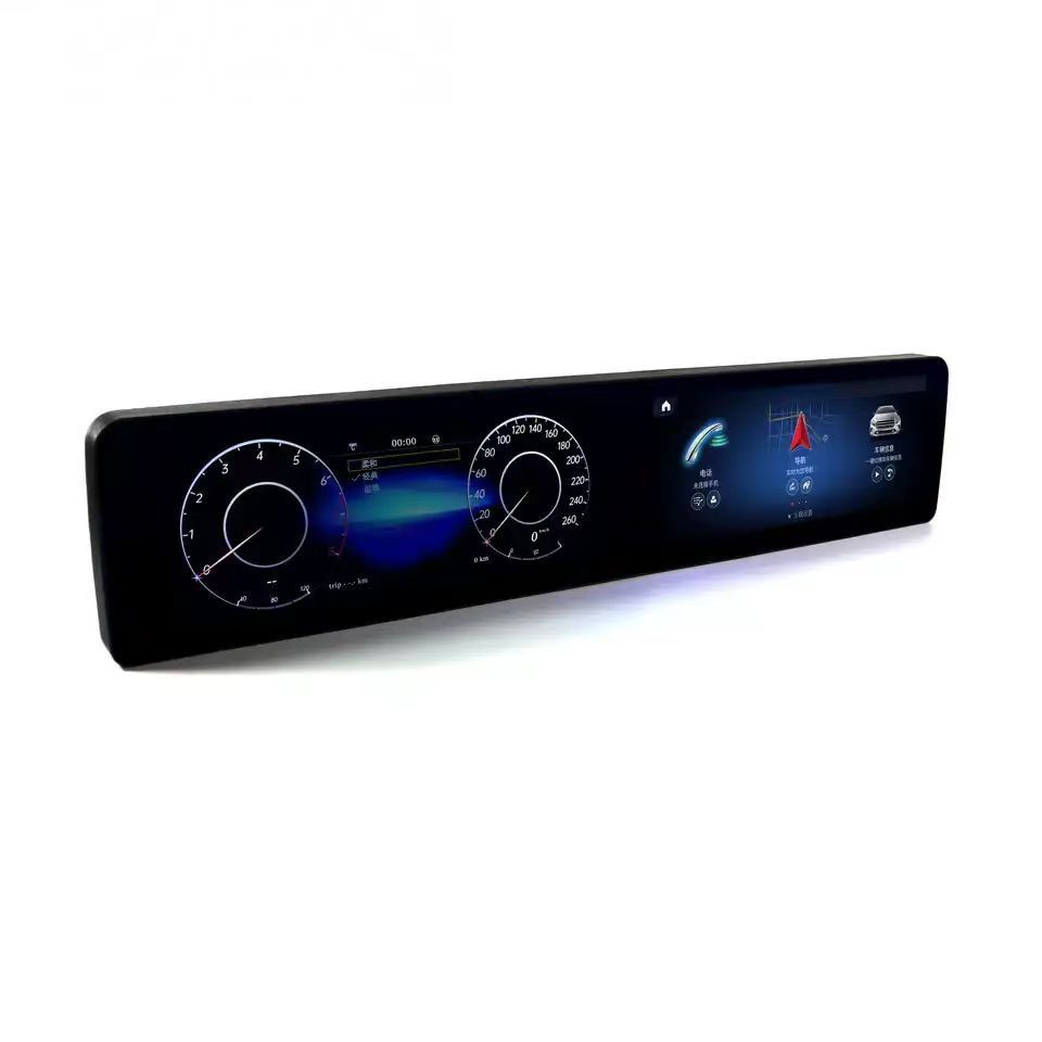 NaviHua Android Car Radio Multimedia Stereo GPS Navigation Twin Screen Leather Edition for Mercedes Benz S Class W221