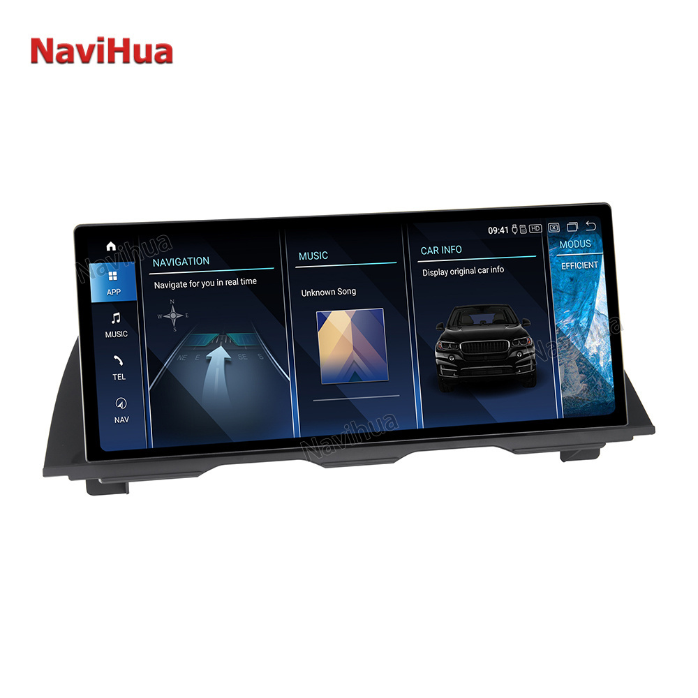 NaviHua 12.3'' best Quality Car Video Android 13 For BMW 5 Series F10 2021 Auto Electronics Upgrade Car Monitor Stereo Head unit