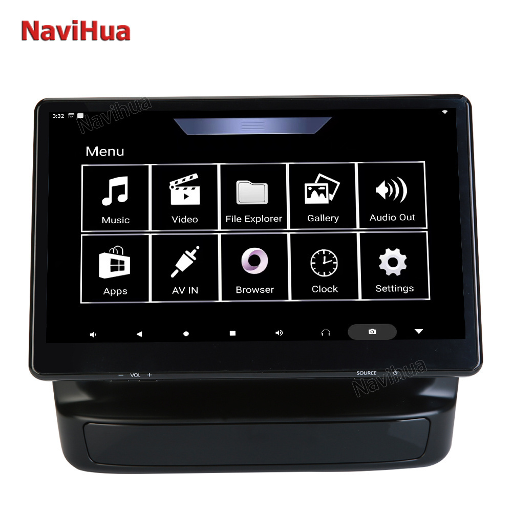 NaviHua For Toyota Land Cruiser Prado Lexus Multimedia Android Car Headrest Monitor Rear Seat Entertainment System New Upgrade