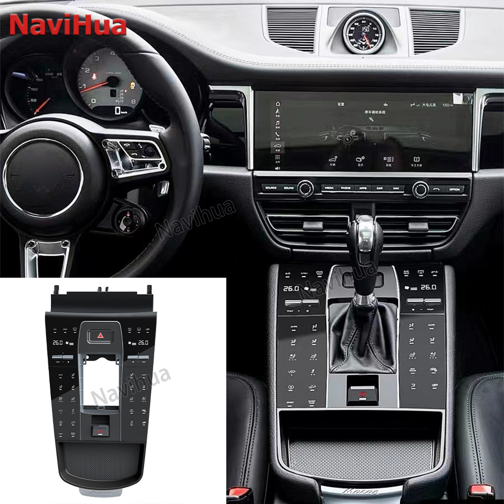 NaviHua Upgrade Facelift Body Kits Designed Car Accessories For Porsche Series Car Interior Saddle Control Panel Modification