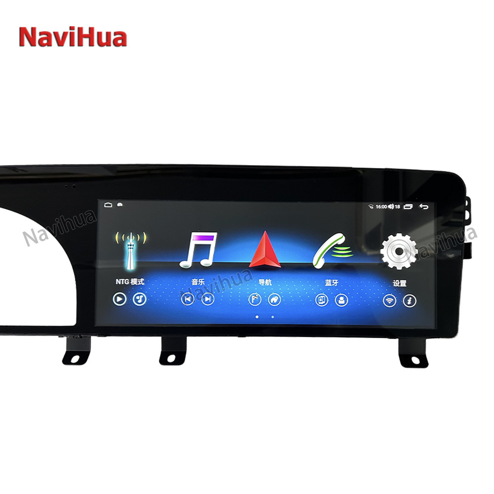 NaviHua Android Car DVD GPS Navigation Twin Screen Multimedia Player Car Stere Radio for Mercedes Benz S Class W221 Auto Carplay