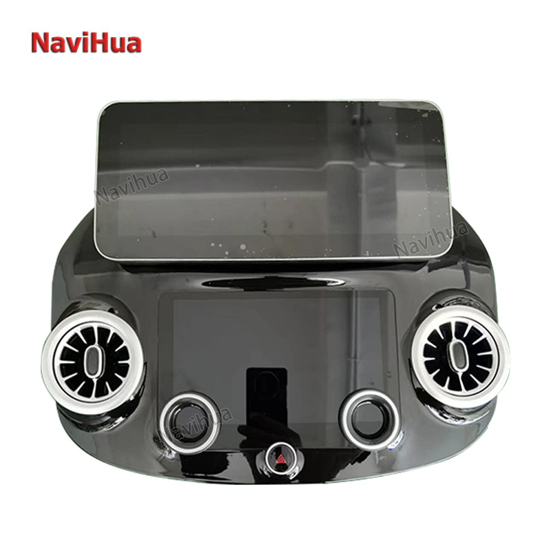 Navihua Android Car Radio with AC Panel for Mercedes Benz Vito 12.3 Multimedia AC Control GPS Navigation Touch Screen Audio