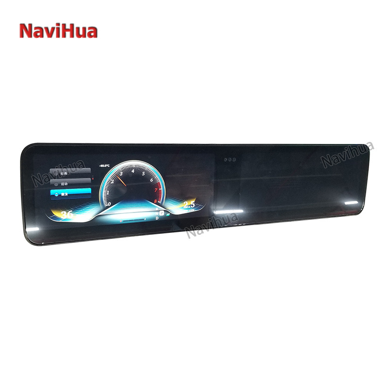 NaviHua Android Car Radio Stereo Multimedia Player Navigation System Twin Screen Instrument Cluster for Mercedes Benz S Class