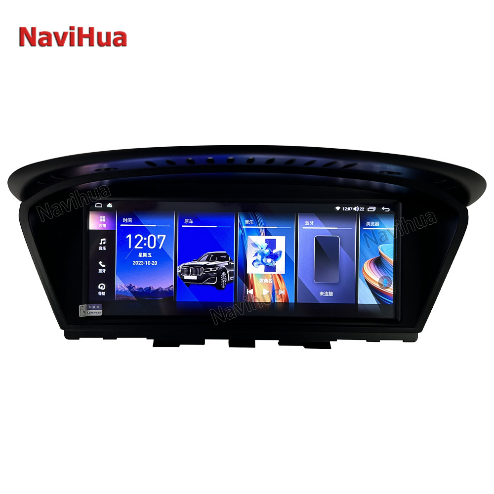 Navihua Car Radio For BMW 5 Series E60 CCC System Car DVD Multimedia Player Built-in Carplay Auto Radio Head Unit GPS Navigator