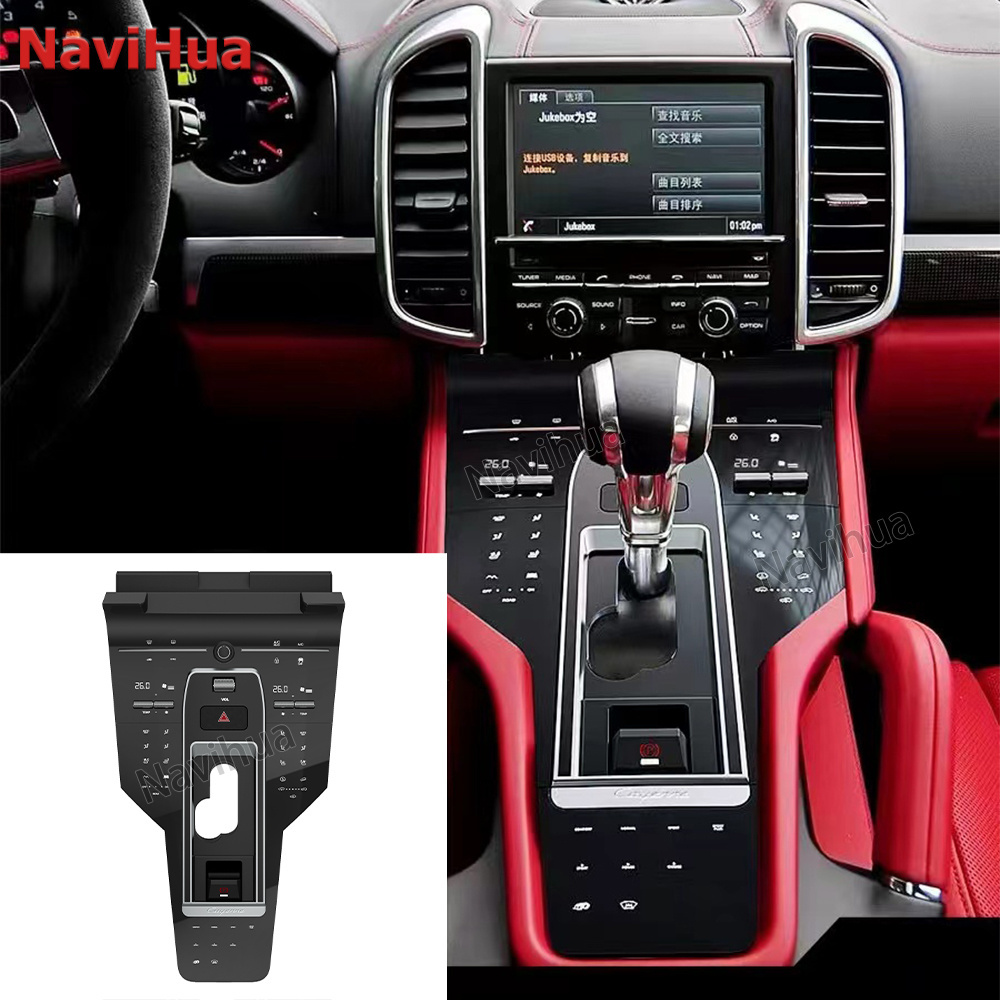 NaviHua Upgrade Facelift Body Kits Designed Car Accessories For Porsche Series Car Interior Saddle Control Panel Modification