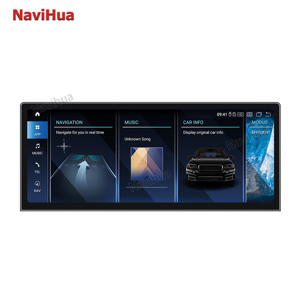 NaviHua Android 13 Car Audio Radio Stereo For BMW 5Series E60 3Series E90 CCC CIC Carplay Dvd Player Android Auto 4G WIFI Screen