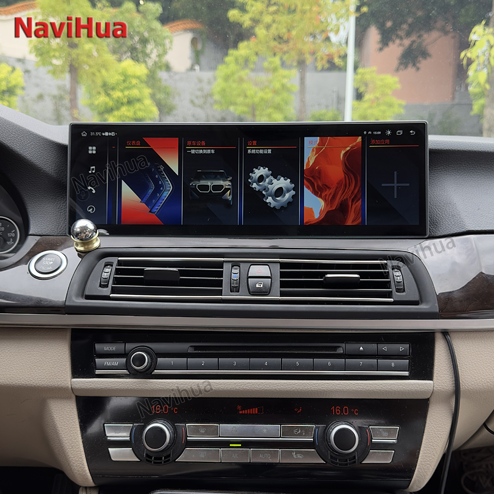 NaviHua 14.9 Inch Touch Screen For BMW 5 Series 7 Series F10 F01 Multimedia Android Car Radio Auto Head Unit Monitor Navigation