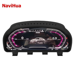 NaviHua Car LCD Screen Meter Multimedia Cockpit Digital Cluster Monitor Different Interface Upgrade for BMW F01 F10 F12 CIC NBT