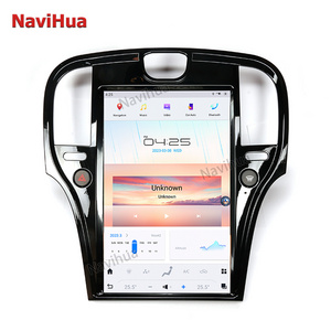 NaviHua Tesla Style Vertical Screen Android Car DVD Player For Chrysler 300C 2015 2020 Car Accessories upgrade Multimedia Radio