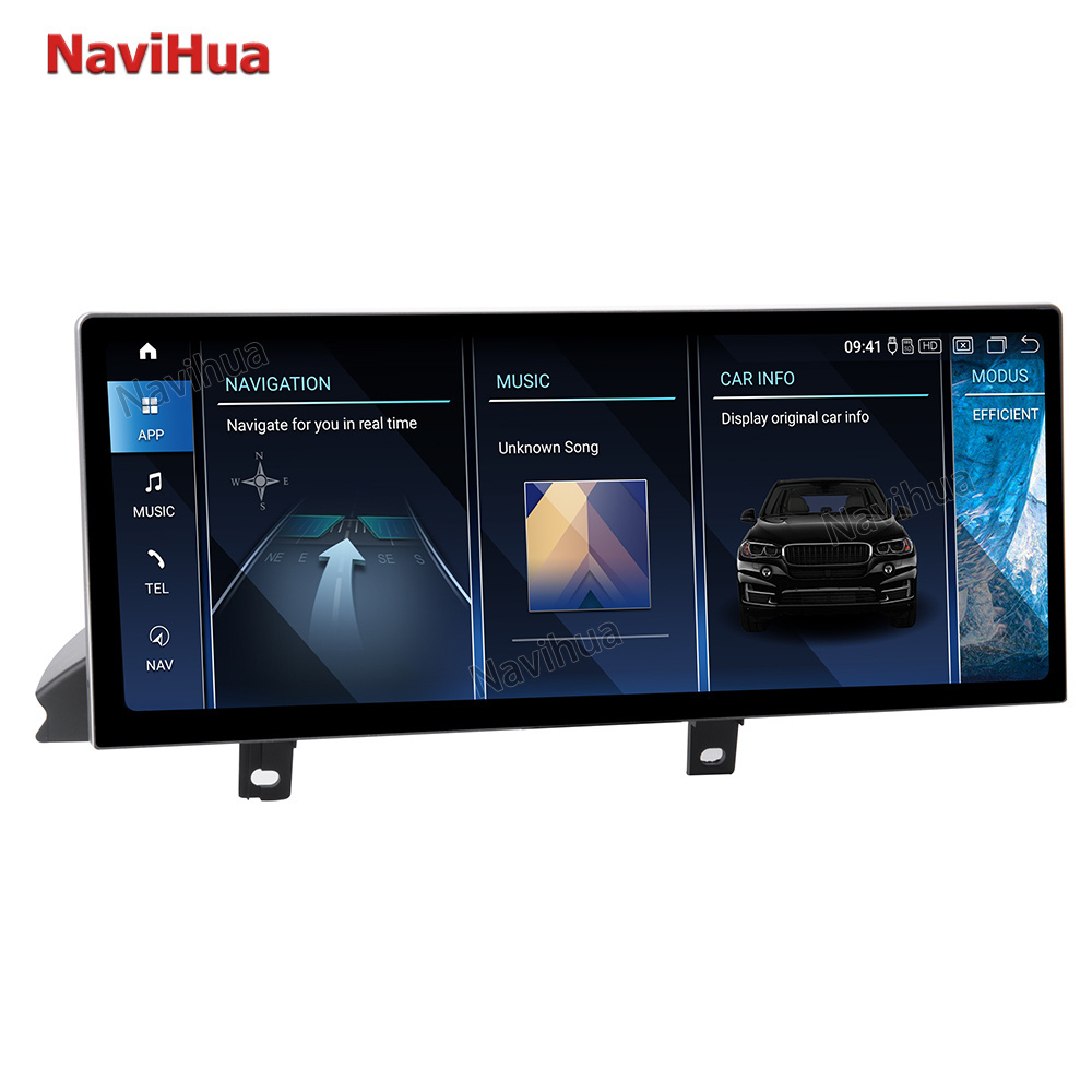 NaviHua 12.3Inch 8+256G Android Screen Car Radio Multimedia For BMW 3Series F30 2012 2021 NBT EVO Head Unit Monitor New Upgrade