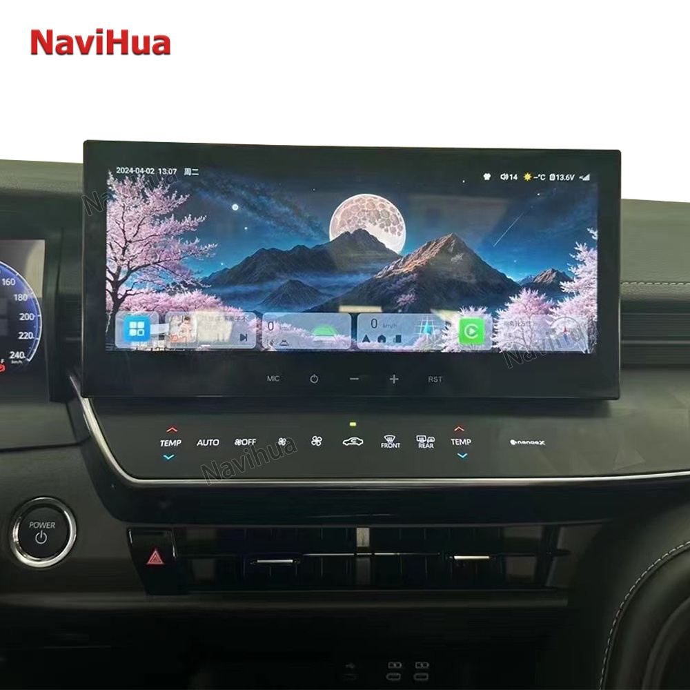 NaviHua 12.3 Inch Auto multimedia DVD Player Gps Navigation System  Tuning Accessories Upgrade VideoFor Toyota Camry 2024