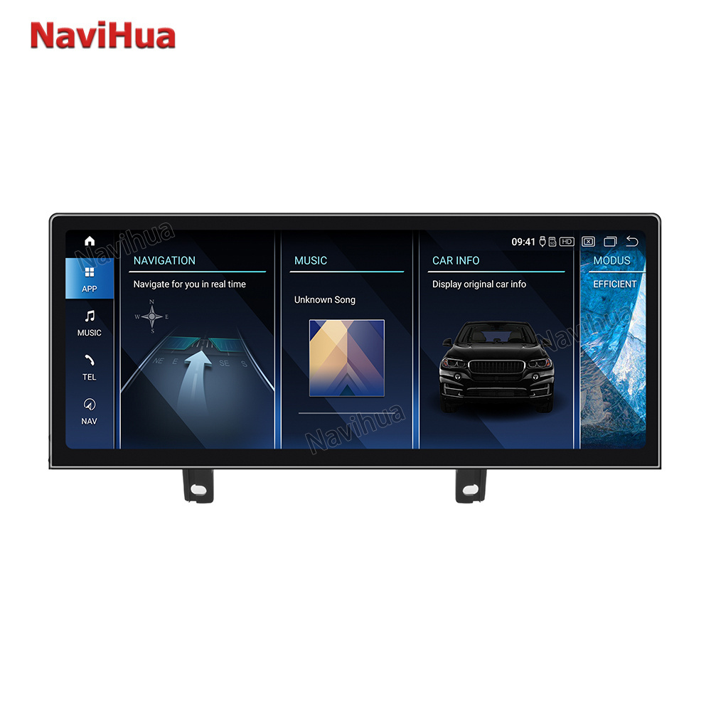 NaviHua 12.3Inch 8+256G Android Screen Car Radio Multimedia For BMW 3Series F30 2012 2021 NBT EVO Head Unit Monitor New Upgrade