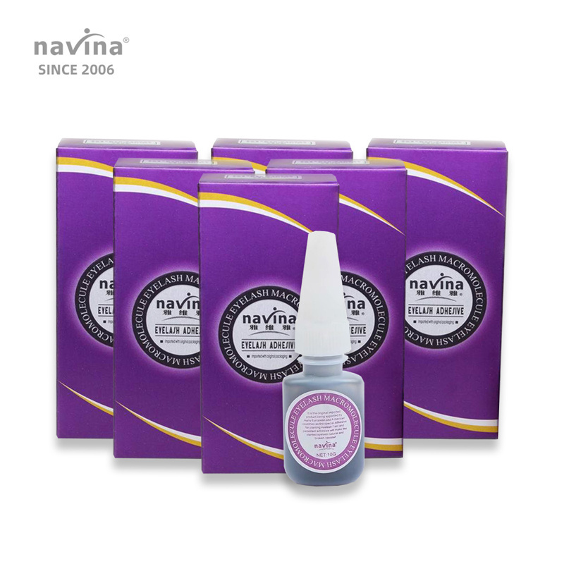 navina Eyelash Extensions Glue Private Label Lash Extension Glue Waterproof & Sensitive Las Extension Glue Adhesive for Lash