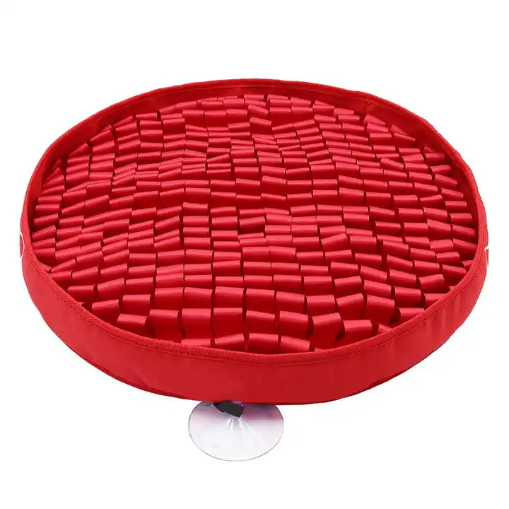 hot selling luxury pet accessories folding dog sofa easy clean zipper grey velvet plush round Snuggle dog beds